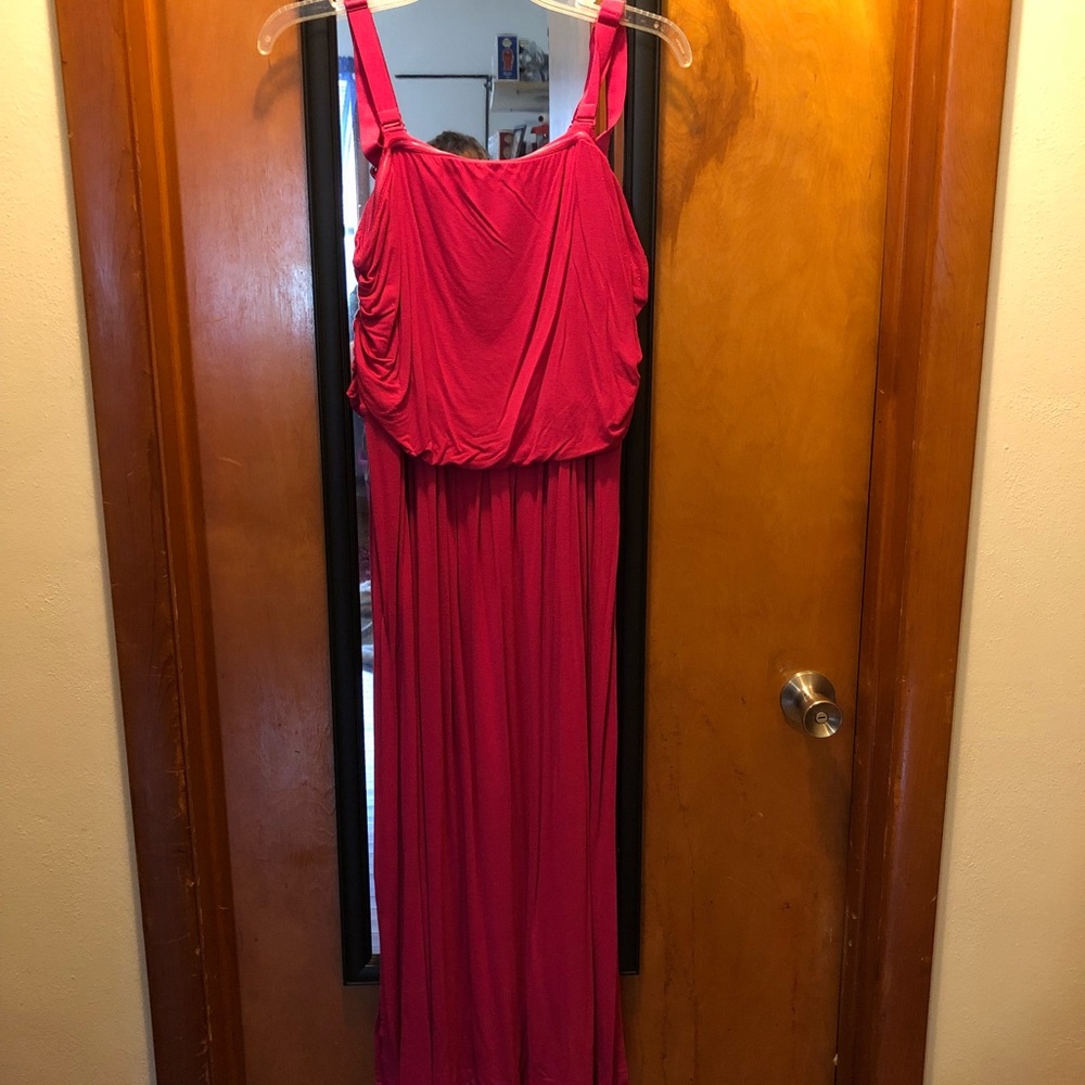 Lane Bryant size 18/20 Raspberry pink dress